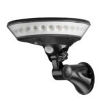 Lampe solaire avec détecteur de mouvement, orientable, LED, design moderne pour extérieur