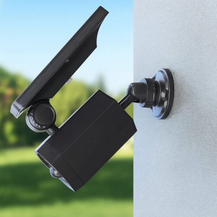 "Projecteur solaire LED 8x LED fixé au mur avec détecteur de mouvement et panneau solaire orientable"