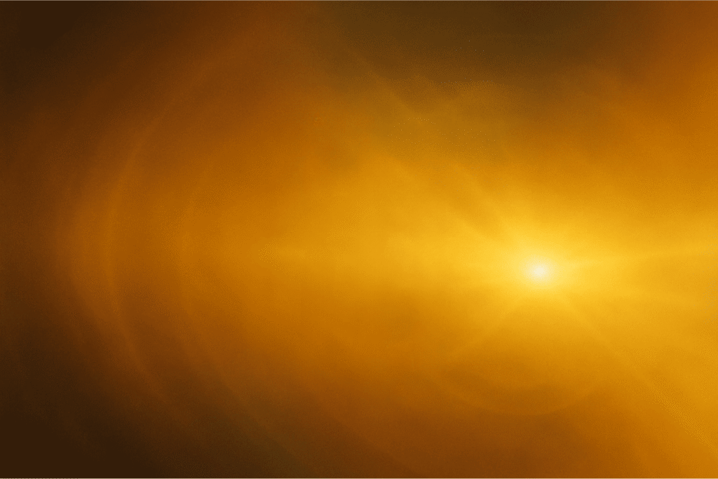 Vue soleil, image pleine de rayons.