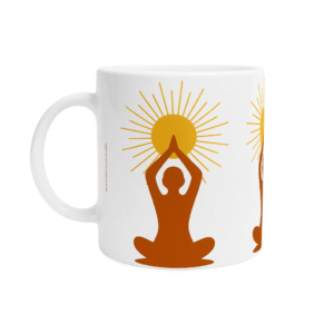 Mug méditation solaire – Tasse zen en céramique | Solaire Universel