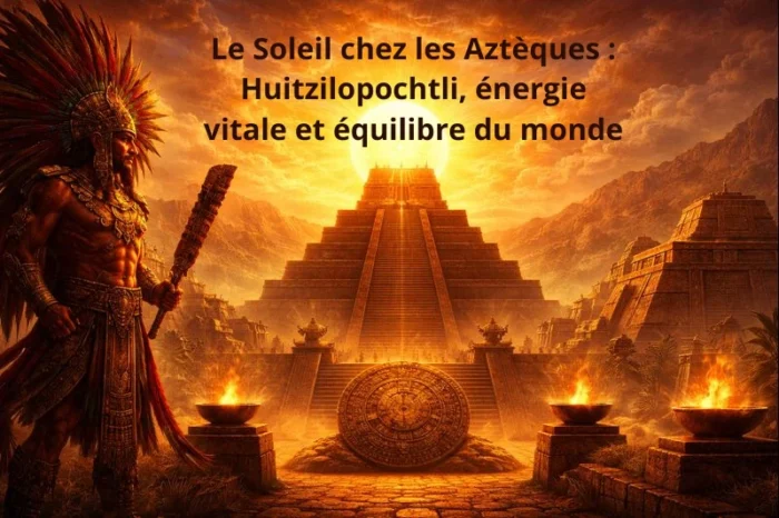 Le soleil chez les Aztèques, Huitzilopochtli, dieu solaire et énergie vitale au cœur de la civilisation aztèque